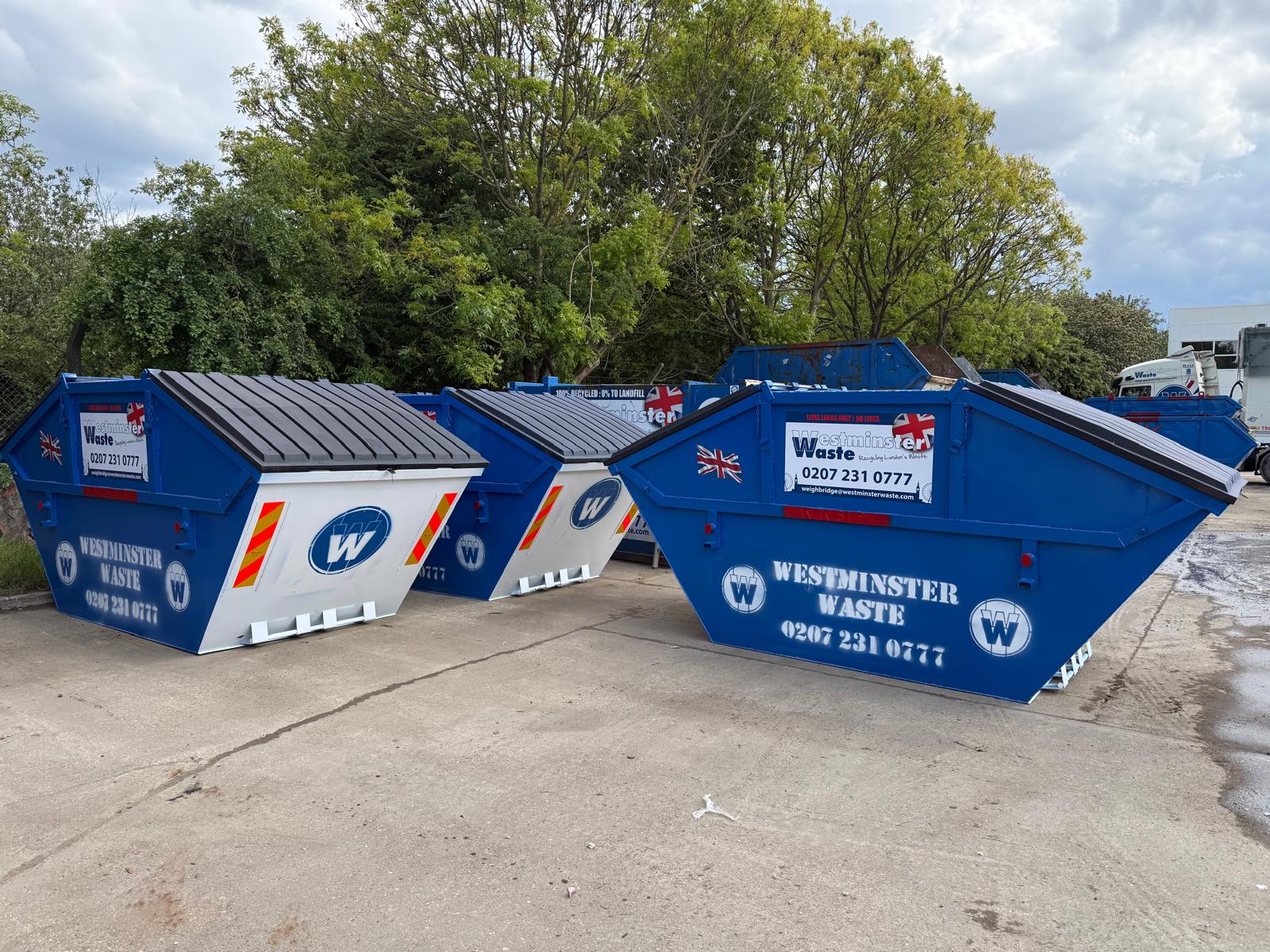 Enclosed Skip – Secure